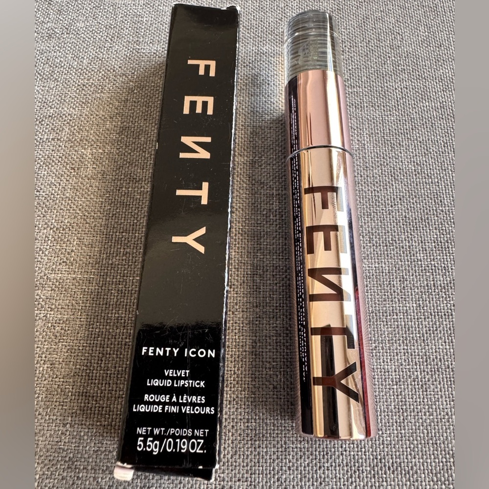 Fenty Icon Velvety Liquid Lipstick in Breadwinner
